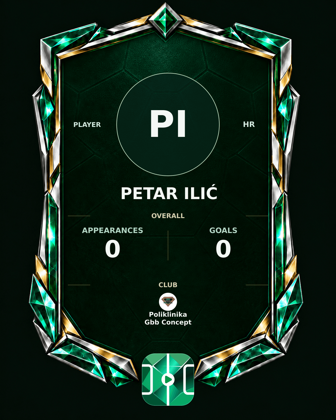 Petar Ilić's PLAYGRND profile graphic