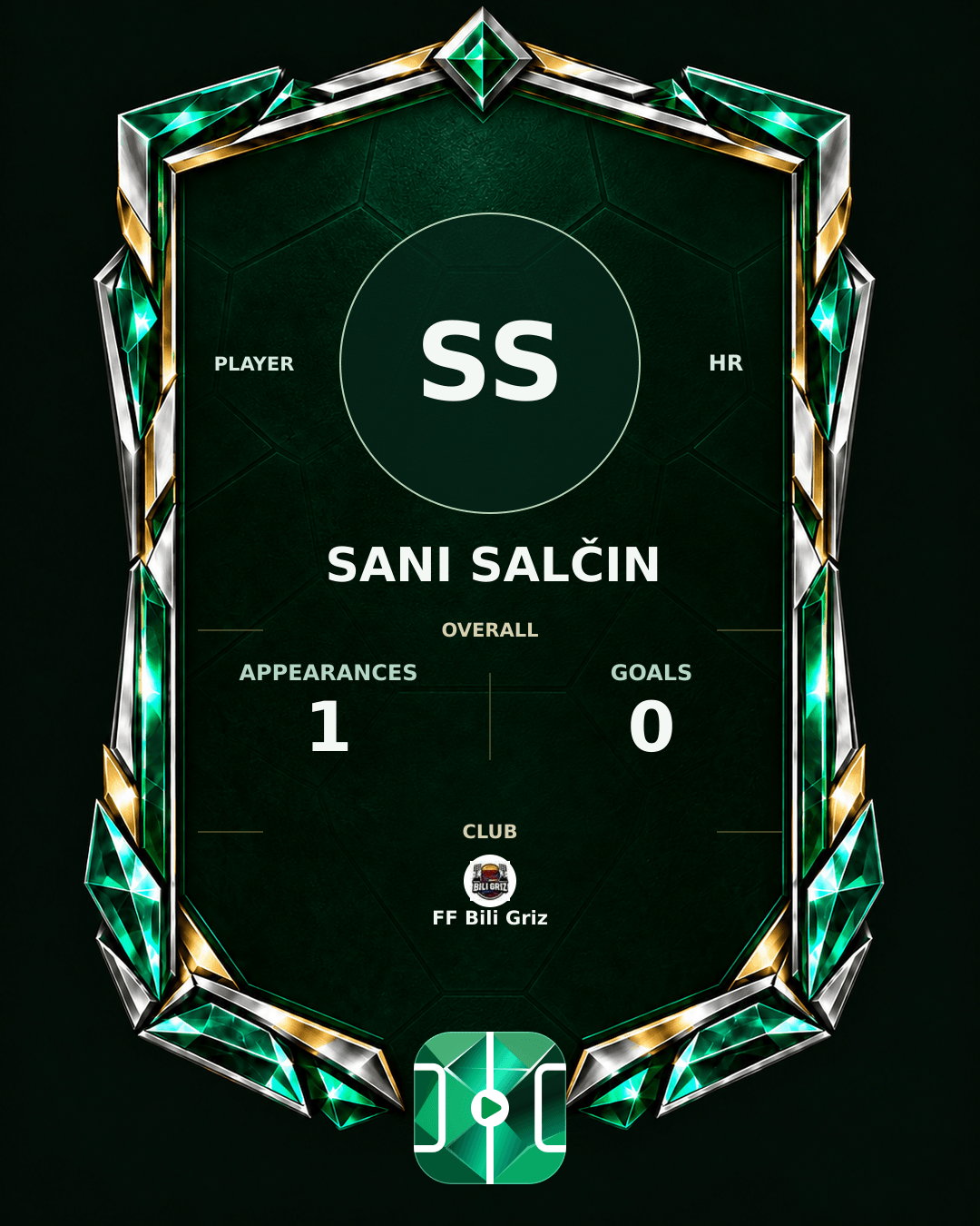 Sani Salčin's PLAYGRND profile graphic
