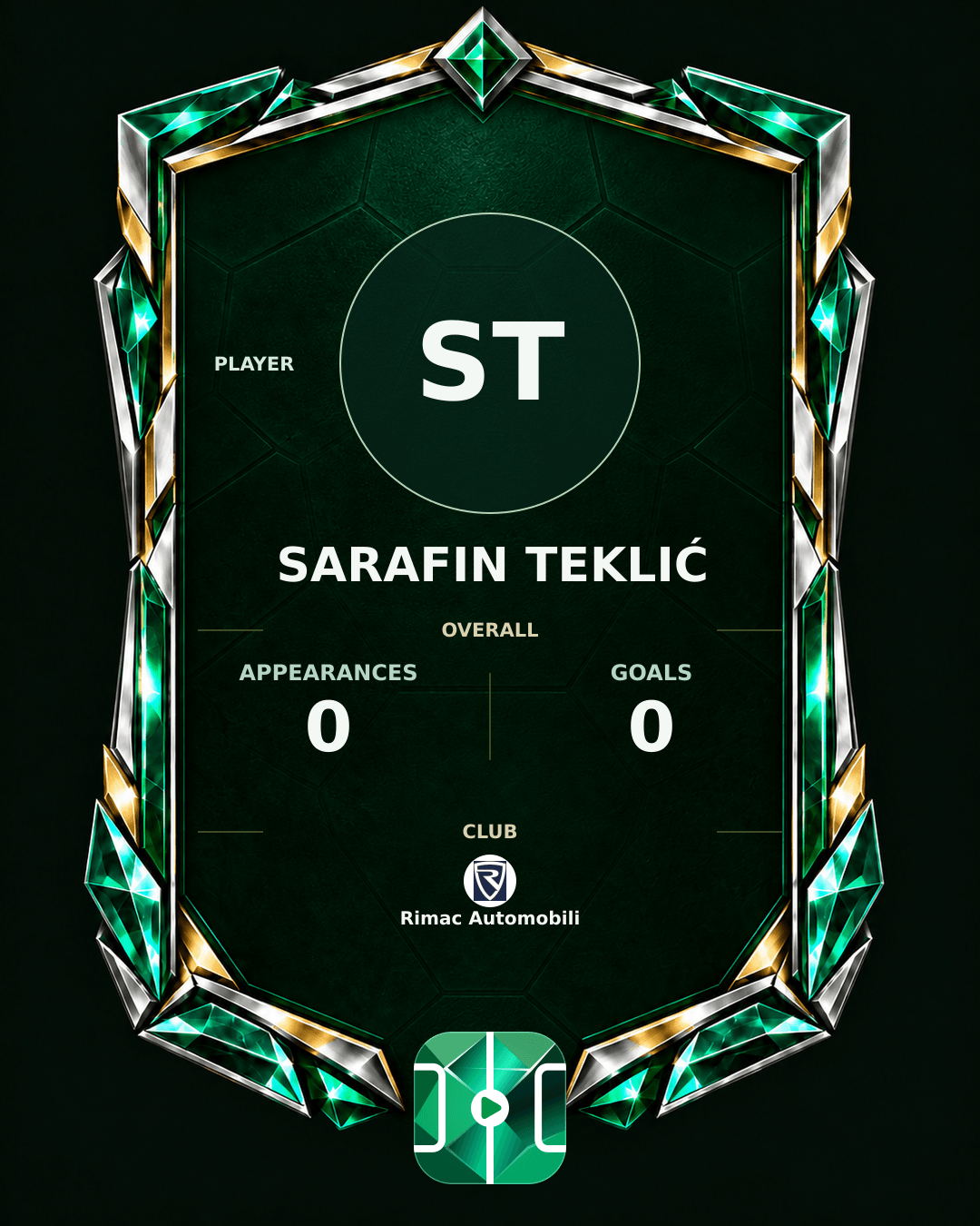 Sarafin Teklić's PLAYGRND profile graphic