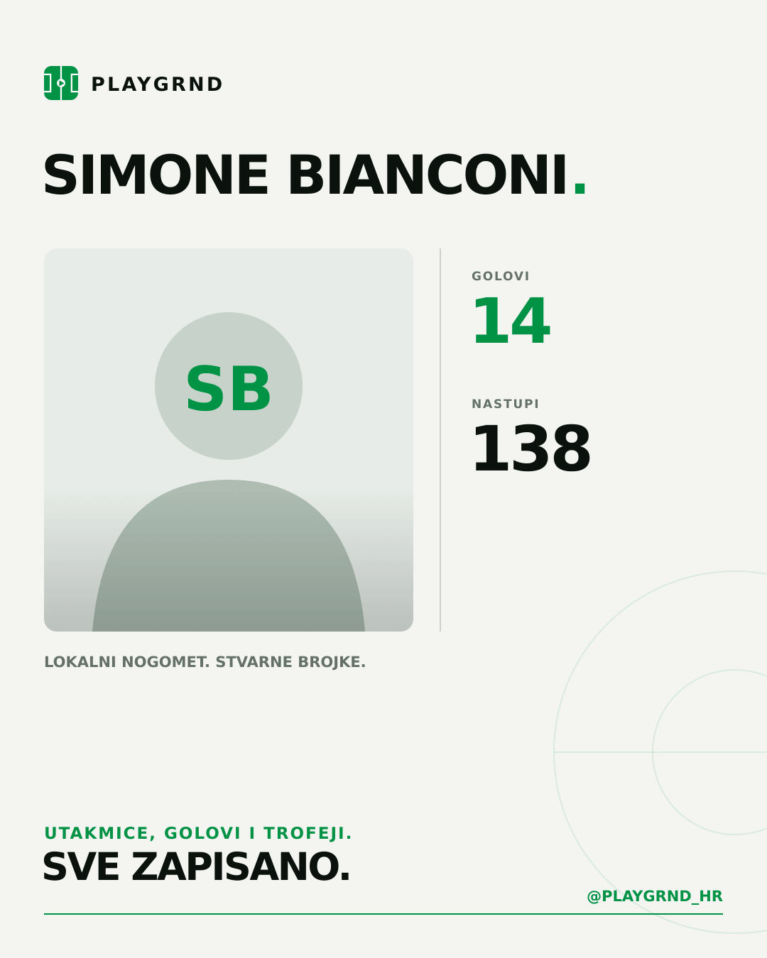 PLAYGRND grafika profila Simone Bianconi
