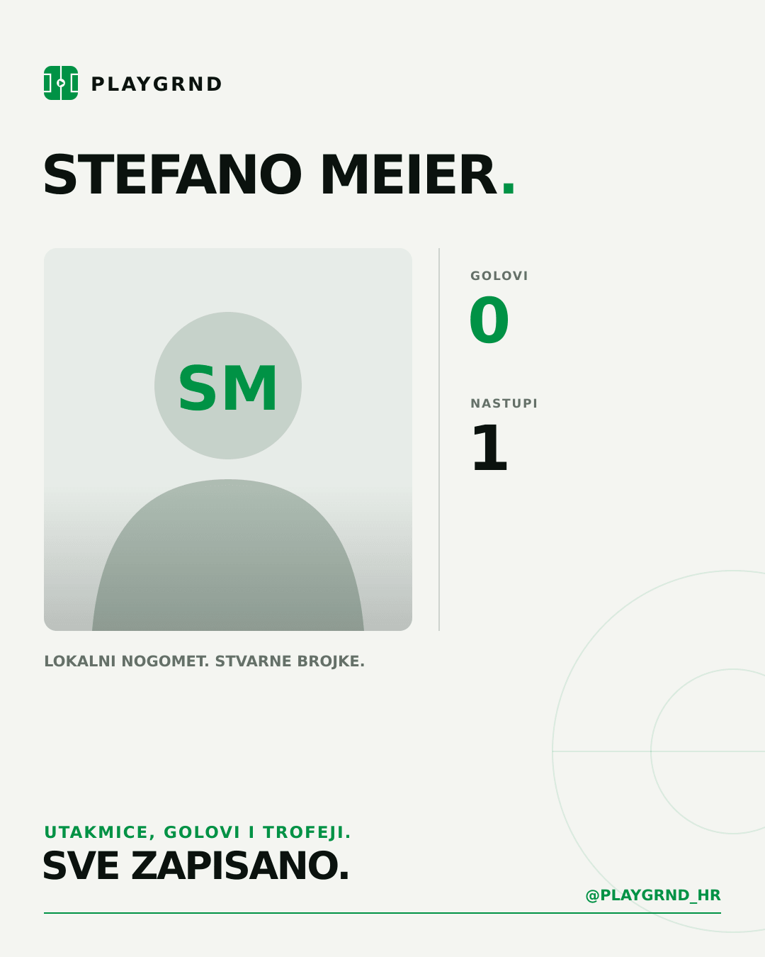 PLAYGRND grafika profila Stefano Meier