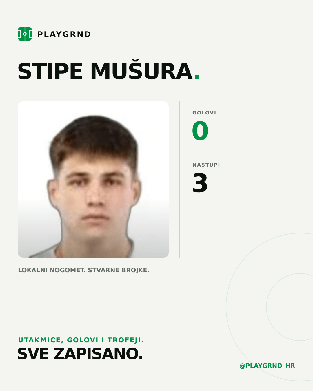 PLAYGRND grafika profila Stipe Mušura