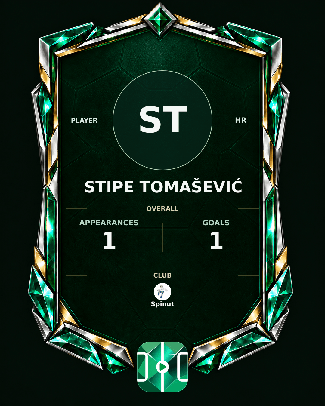 Stipe Tomašević's PLAYGRND profile graphic