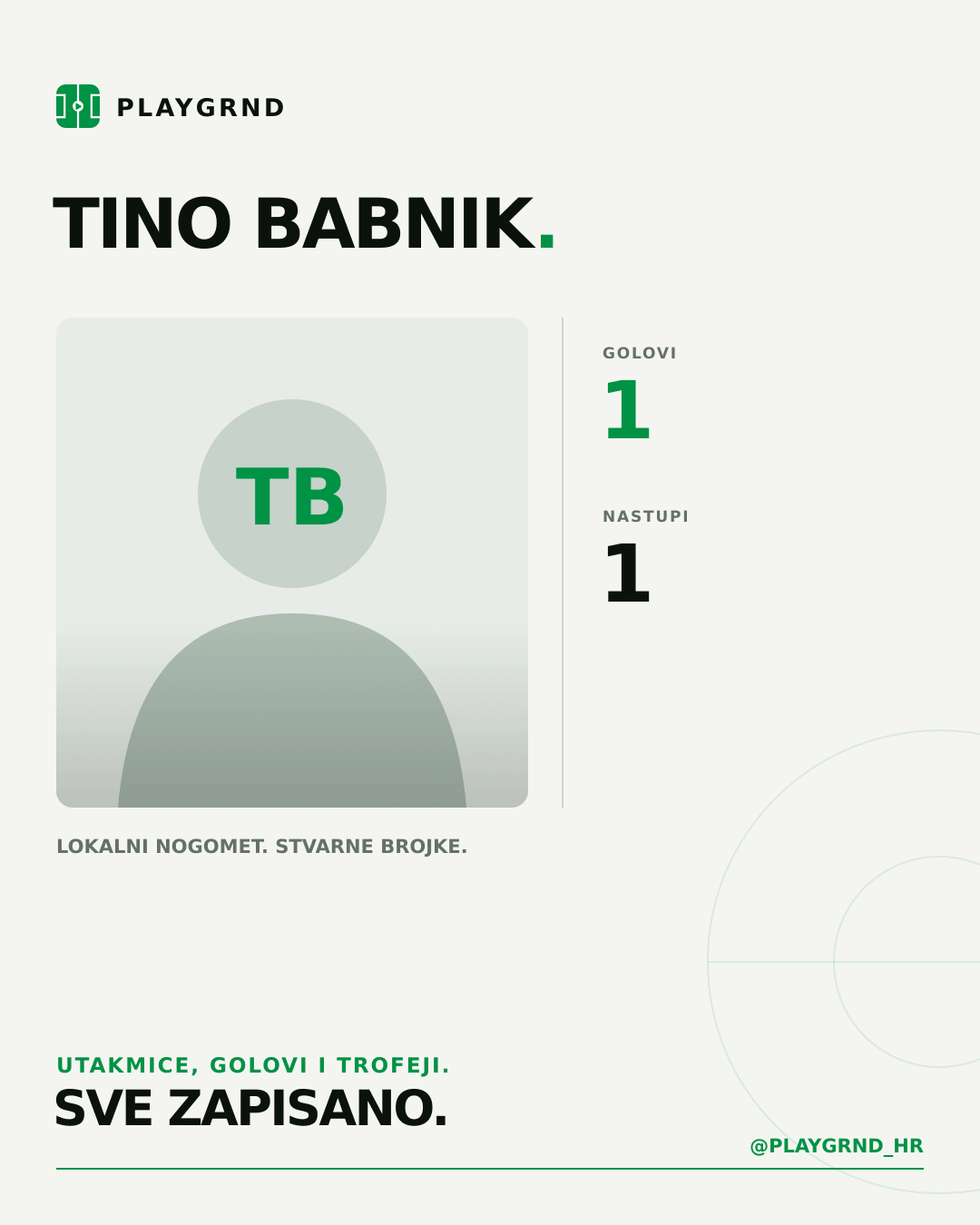 PLAYGRND grafika profila Tino Babnik