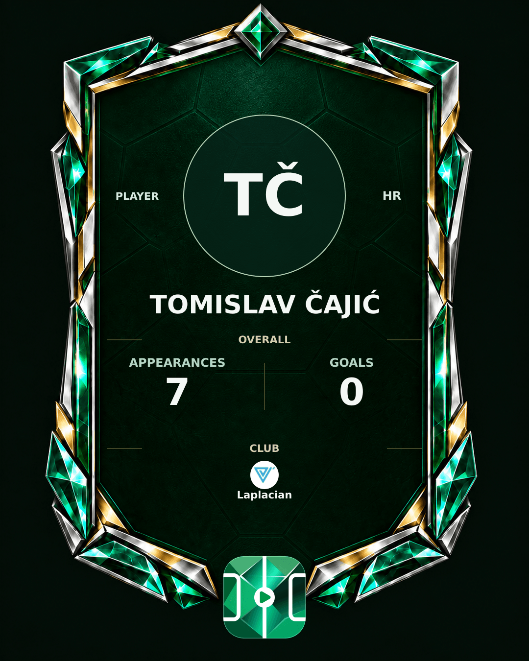 Tomislav Čajić's PLAYGRND profile graphic