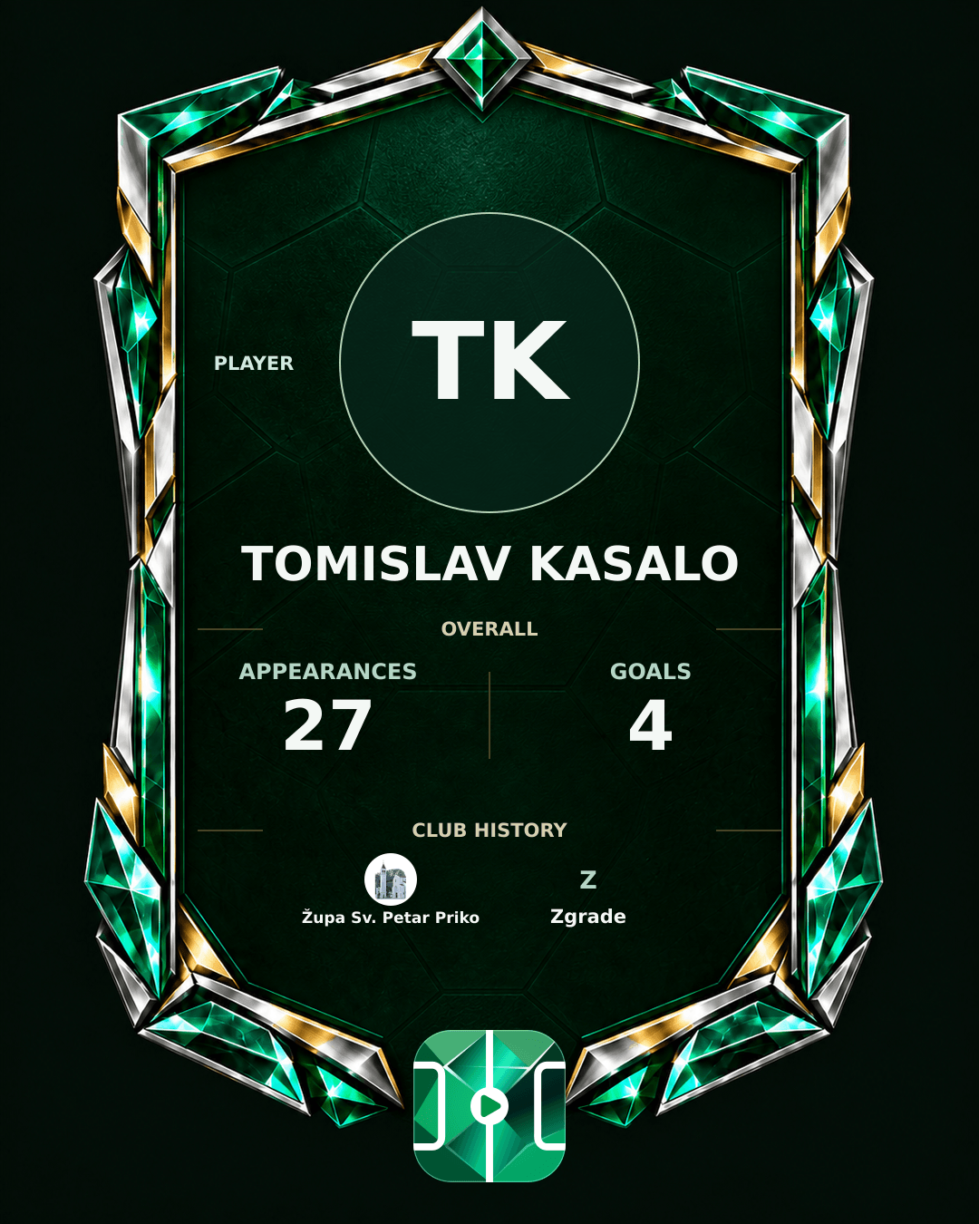Tomislav Kasalo's PLAYGRND profile graphic