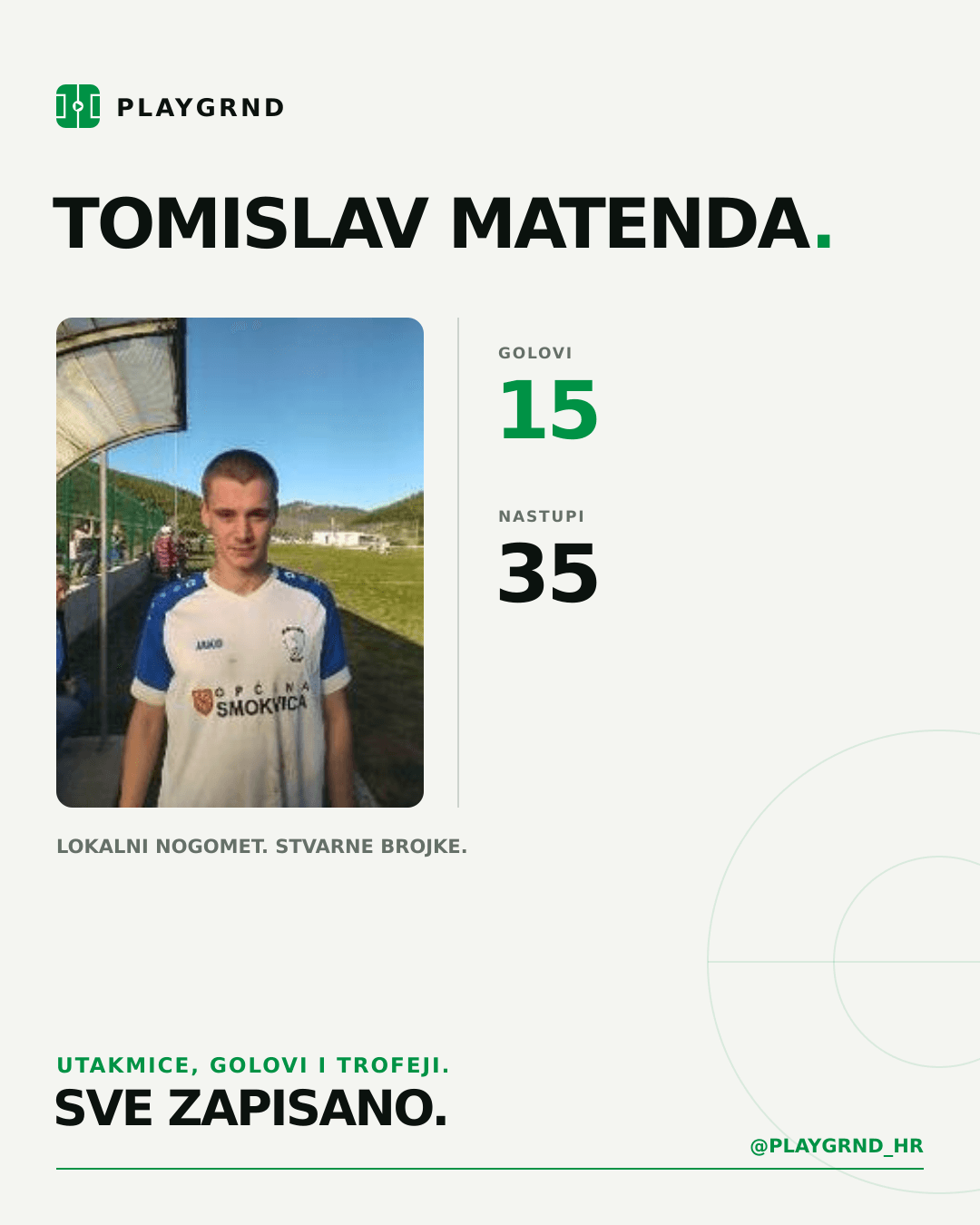 Tomislav Matenda's PLAYGRND profile graphic
