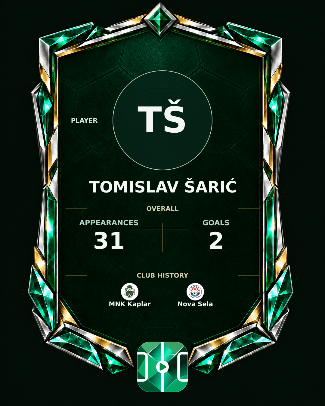 Tomislav Šarić's PLAYGRND profile graphic