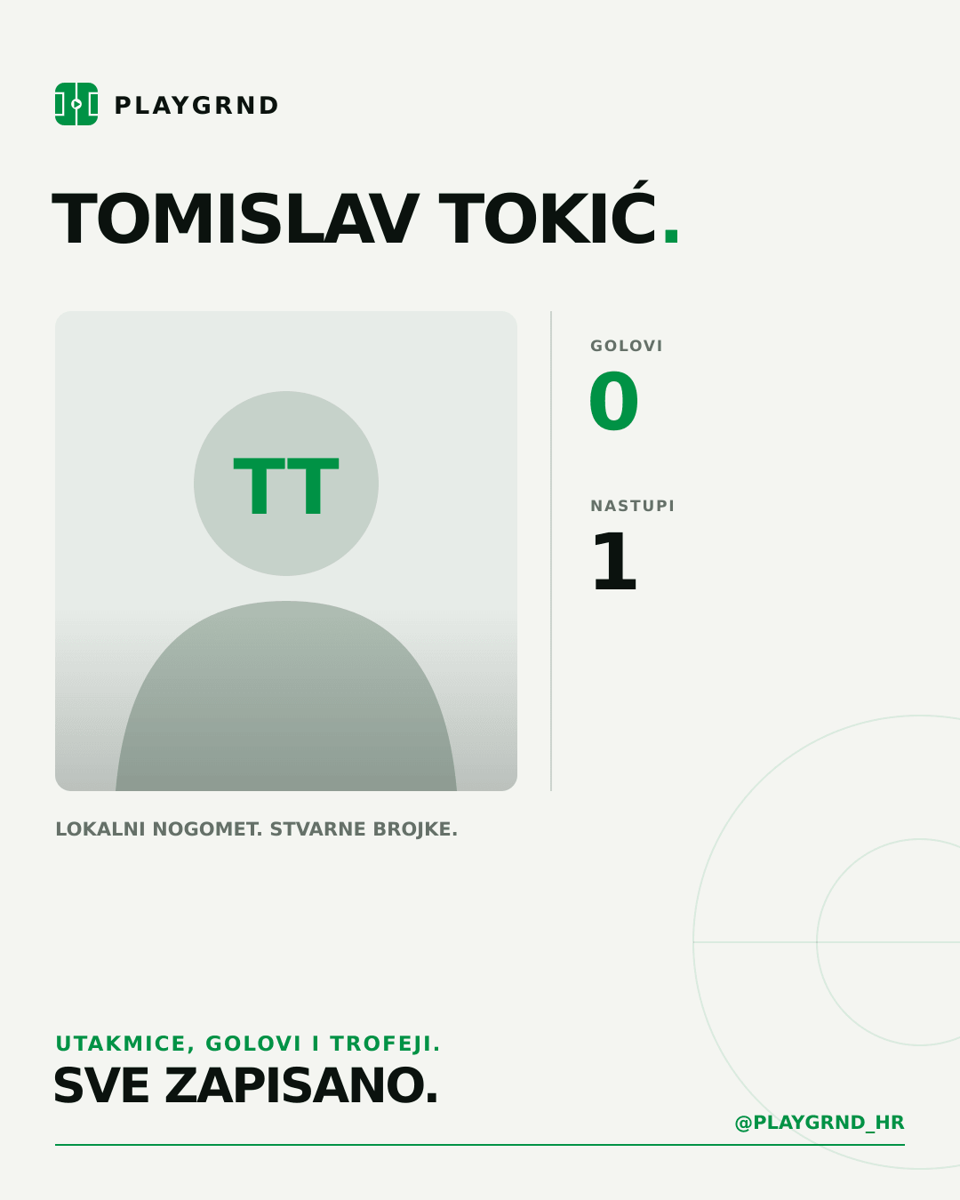 PLAYGRND grafika profila Tomislav Tokić