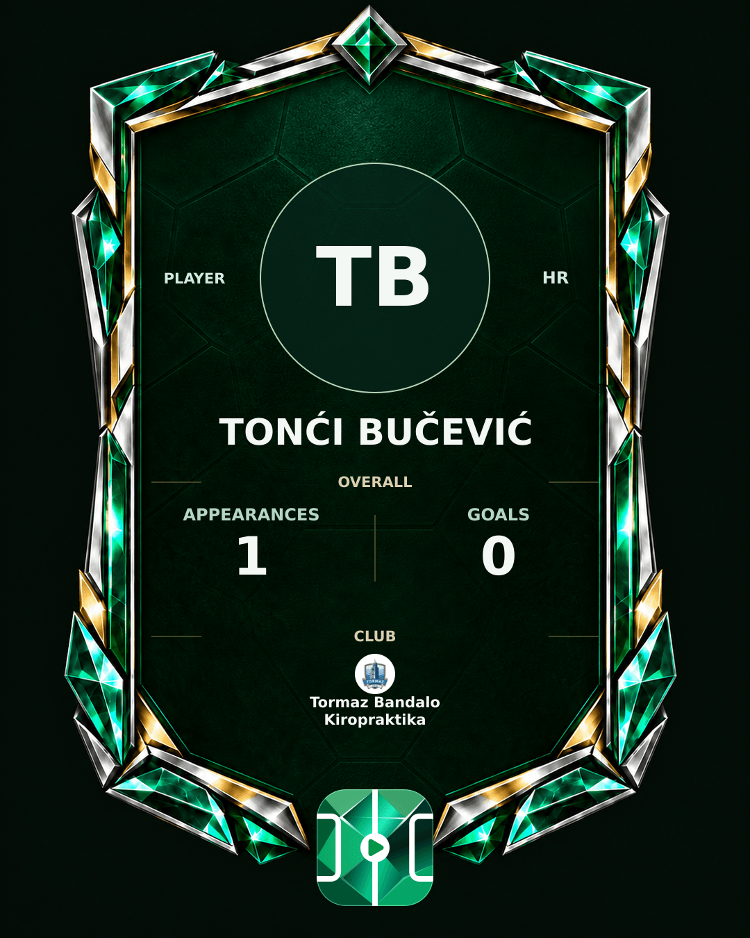 Tonći Bučević's PLAYGRND profile graphic