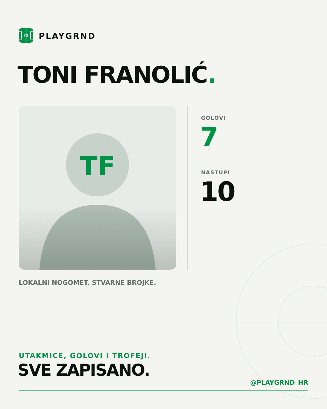 PLAYGRND grafika profila Toni Franolić
