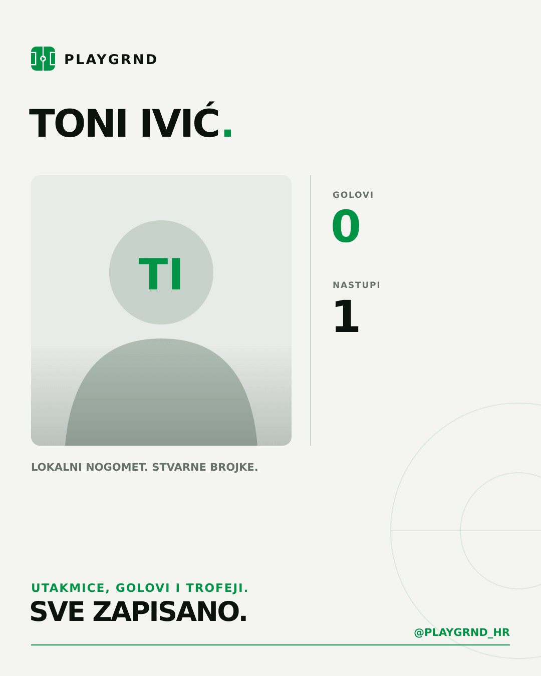PLAYGRND grafika profila Toni Ivić