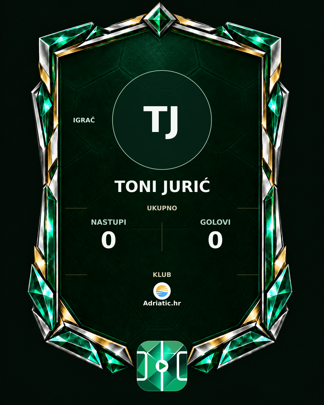 PLAYGRND grafika profila Toni Jurić