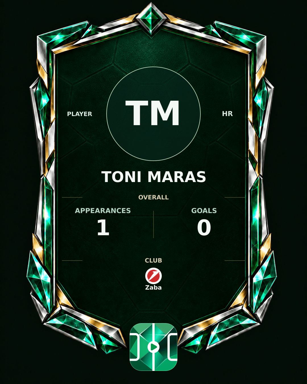 Toni Maras's PLAYGRND profile graphic