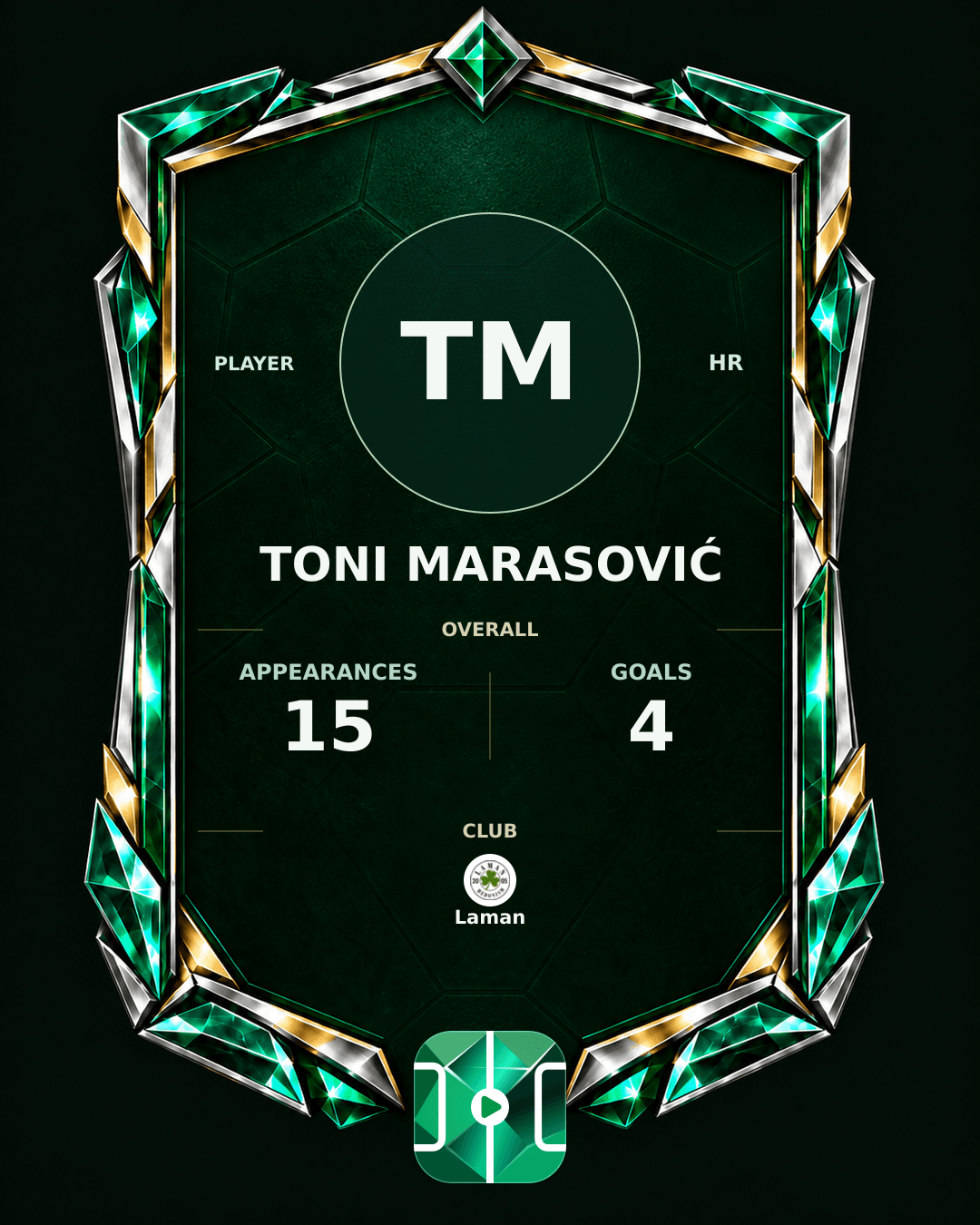 Toni Marasović's PLAYGRND profile graphic