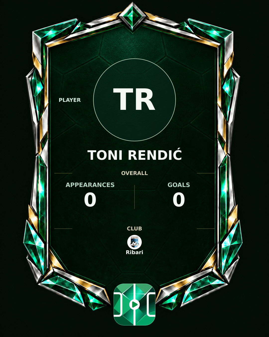 Toni Rendić's PLAYGRND profile graphic