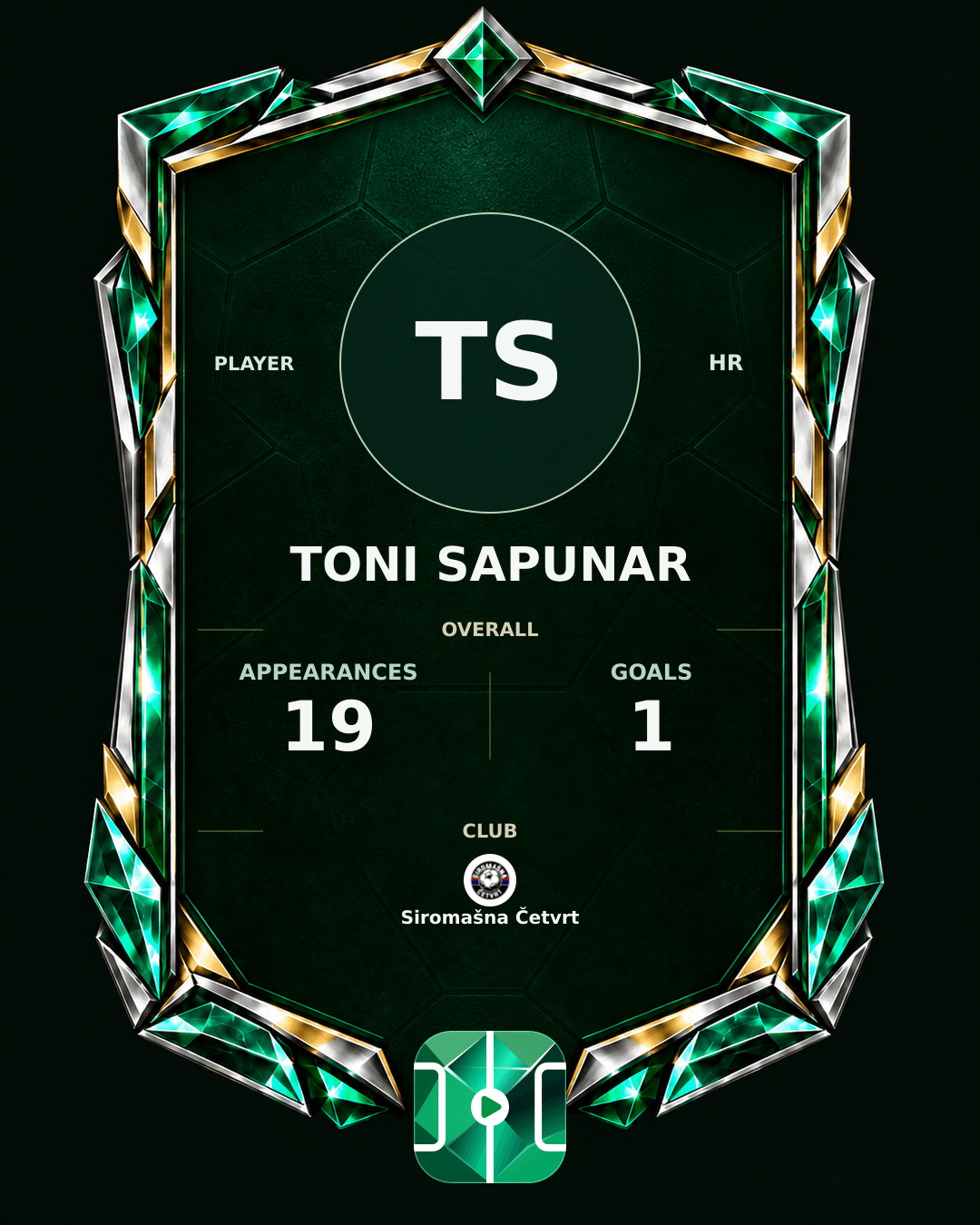 Toni Sapunar's PLAYGRND profile graphic