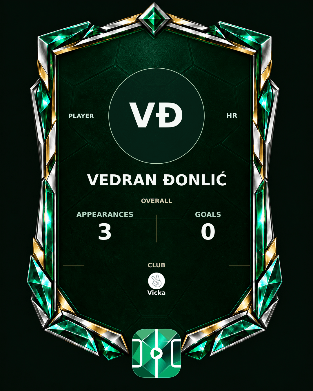Vedran Đonlić's PLAYGRND profile graphic