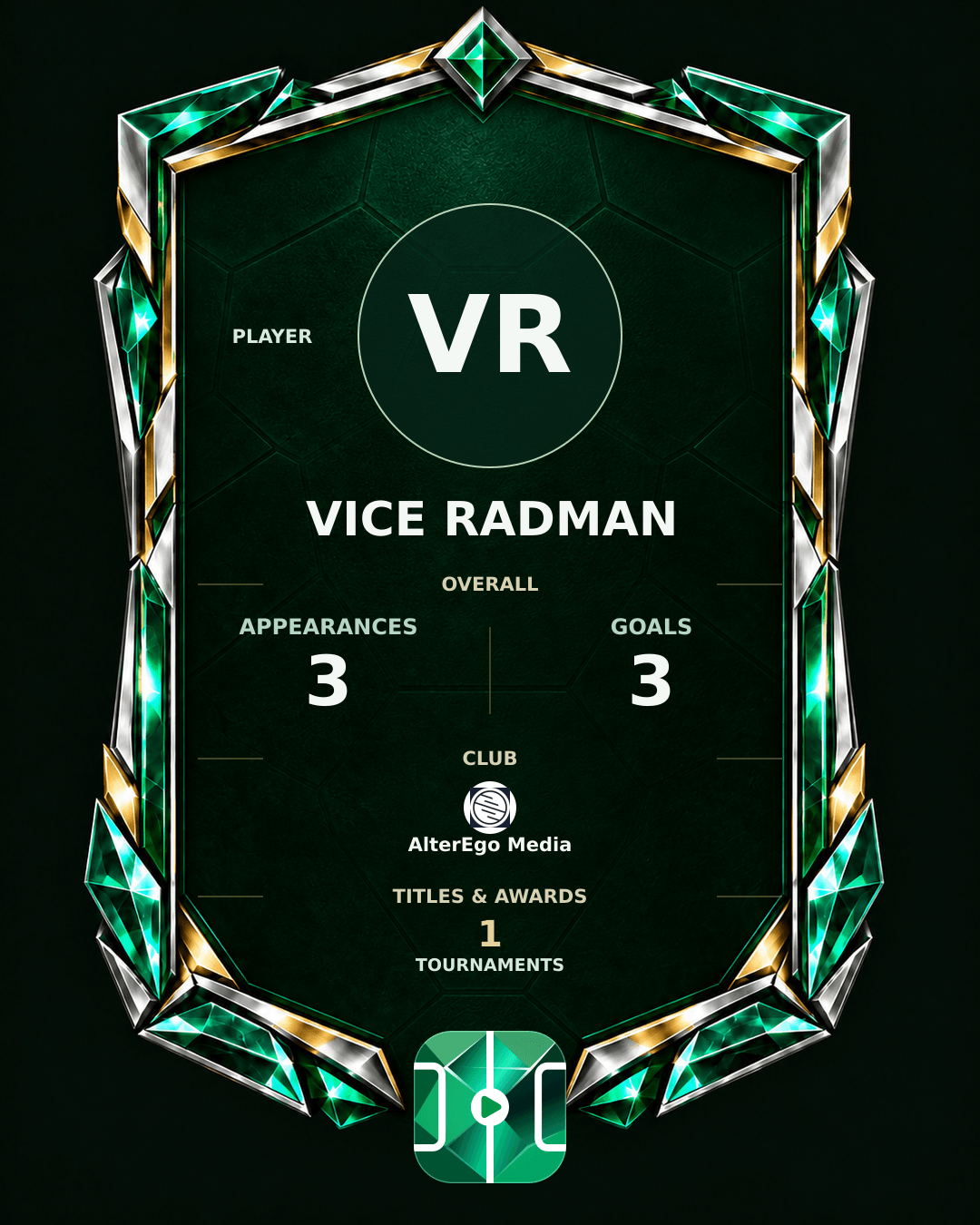 Vice Radman's PLAYGRND profile graphic