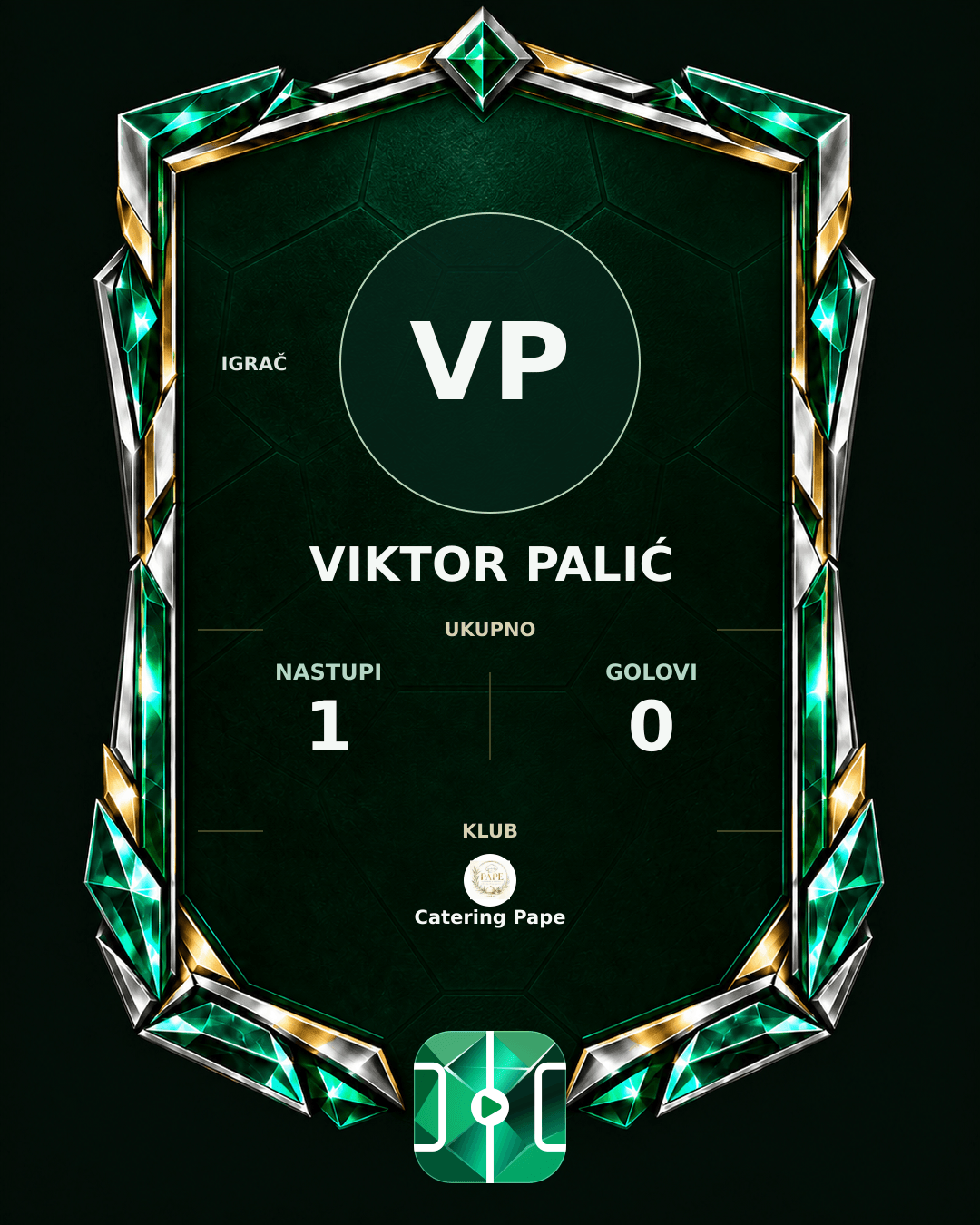 PLAYGRND grafika profila Viktor Palić